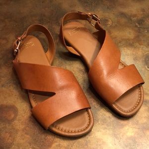 Franco Sarto Brown Sandal